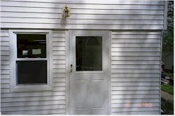 Kennel Entrance at The Cat Chalet